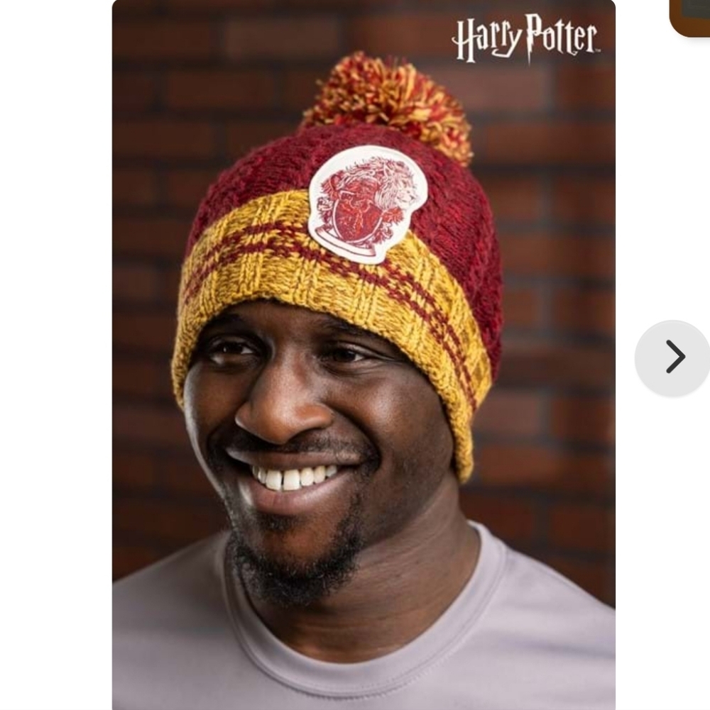 Gryffindor Heathered Pom Harry Potter Beanie
